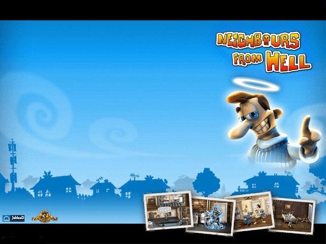 Neighbours from Hell title screen for Xbox